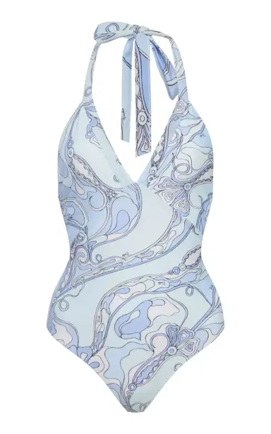 Pucci Printed One-Piece Swimsuit | Thumbnail 1 Pucci Printed One-Piece Swimsuit | Thumbnail 1