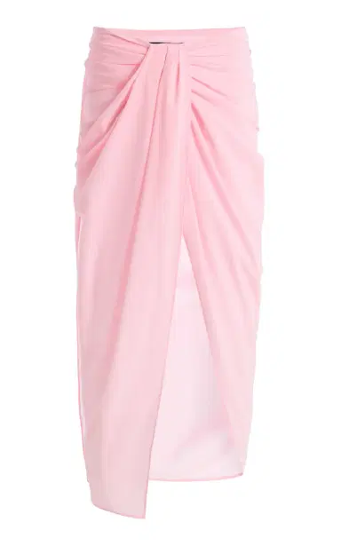 Jacquemus Cotton Midi Pareo Skirt | Thumbnail 1 Jacquemus Cotton Midi Pareo Skirt | Thumbnail 1