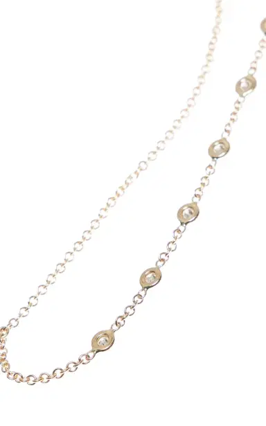 Jacquie Aiche 14K Yellow Gold And Diamond Toe Anklet 4 | Thumbnail 3 Jacquie Aiche 14K Yellow Gold And Diamond Toe Anklet 4 | Thumbnail 3