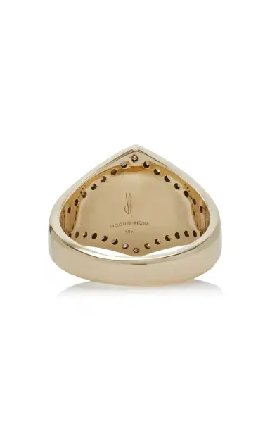 Jacquie Aiche 14K Yellow Gold Eyeburst Ring | Thumbnail 5 Jacquie Aiche 14K Yellow Gold Eyeburst Ring | Thumbnail 5