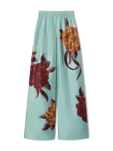 La DoubleJ Silk Twill Palazzo Pants | Thumbnail 1 La DoubleJ Silk Twill Palazzo Pants | Thumbnail 1