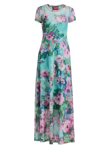 Johnny Was Women's Magnolia Meadow Mesh Maxi Dress - Magnolia Meadows | Thumbnail 1 Johnny Was Women's Magnolia Meadow Mesh Maxi Dress - Magnolia Meadows | Thumbnail 1