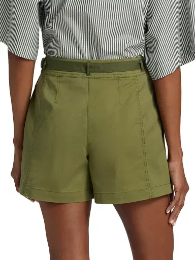 DEREK LAM 10 CROSBY Women's Houston Cotton Twill Buckled Skort | Thumbnail 5 DEREK LAM 10 CROSBY Women's Houston Cotton Twill Buckled Skort | Thumbnail 5