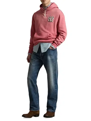 Polo Ralph Lauren Men's Yankees Vintage Fleece Hoodie | Thumbnail 2 Polo Ralph Lauren Men's Yankees Vintage Fleece Hoodie | Thumbnail 2