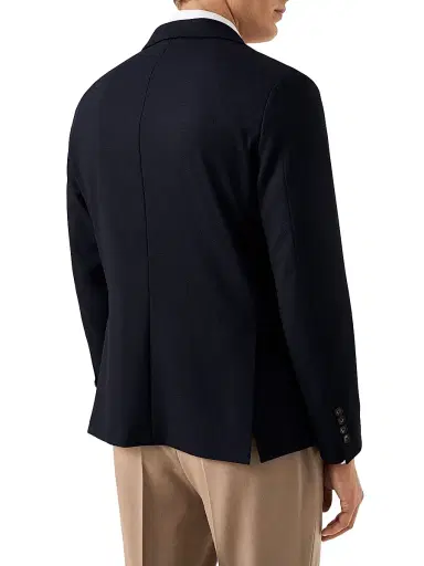 Eton Men's Lana Tech Soft Travel Jacket - Blue | Thumbnail 2 Eton Men's Lana Tech Soft Travel Jacket - Blue | Thumbnail 2