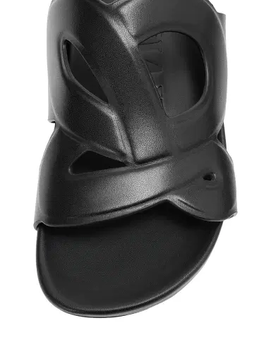 Loewe Men's x Paula's Ibiza Ease Monogram Leather Slide Sandals - Black - Size 13 | Thumbnail 5 Loewe Men's x Paula's Ibiza Ease Monogram Leather Slide Sandals - Black - Size 13 | Thumbnail 5