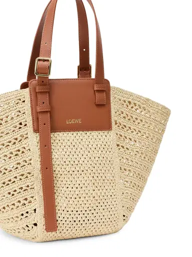 Loewe Women's x Paula's Ibiza Hammock Raffia Cabas Tote Bag - Natural Tan | Thumbnail 6 Loewe Women's x Paula's Ibiza Hammock Raffia Cabas Tote Bag - Natural Tan | Thumbnail 6