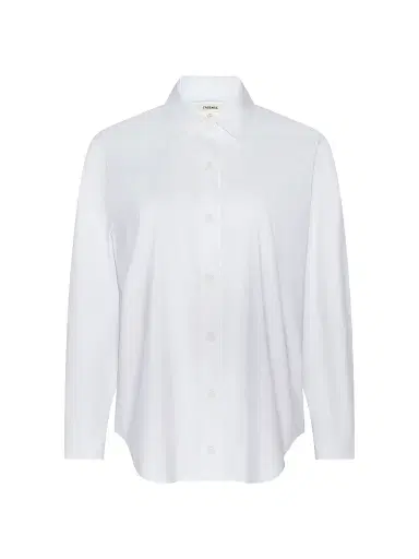 L'AGENCE Women's Rylie Relaxed Button-Front Shirt - White | Thumbnail 1 L'AGENCE Women's Rylie Relaxed Button-Front Shirt - White | Thumbnail 1