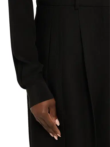 Lanvin Women's Cigarette Wool Slit Trousers | Thumbnail 5 Lanvin Women's Cigarette Wool Slit Trousers | Thumbnail 5