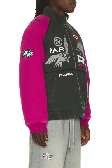 By Parra Owl Meets Rat Racing Jacket | Thumbnail 2 By Parra Owl Meets Rat Racing Jacket | Thumbnail 2
