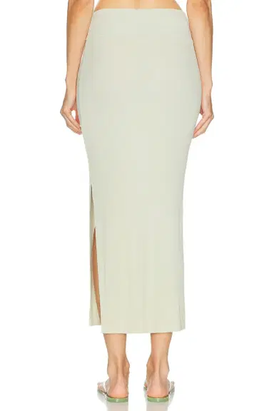 ENZA COSTA Silk Rib Essential Skirt | Thumbnail 4 ENZA COSTA Silk Rib Essential Skirt | Thumbnail 4