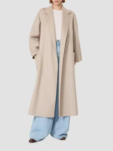 Max Mara Women's Ludmilla Icon Coat - Sand - Size 8 | Thumbnail 2 Max Mara Women's Ludmilla Icon Coat - Sand - Size 8 | Thumbnail 2