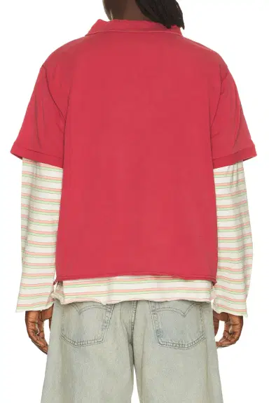 Found Double Layer Stripe Tee | Thumbnail 2 Found Double Layer Stripe Tee | Thumbnail 2