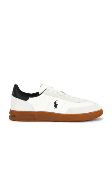 Polo Ralph Lauren Bedford Leather & Suede Low Top Sneaker | Thumbnail 1 Polo Ralph Lauren Bedford Leather & Suede Low Top Sneaker | Thumbnail 1