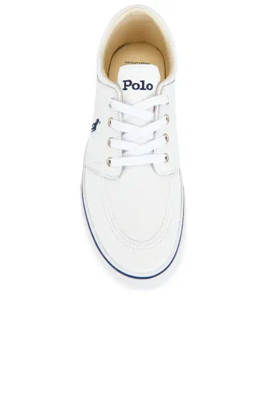 Polo Ralph Lauren Faxon Solid Leather Low Top Sneaker | Thumbnail 4 Polo Ralph Lauren Faxon Solid Leather Low Top Sneaker | Thumbnail 4