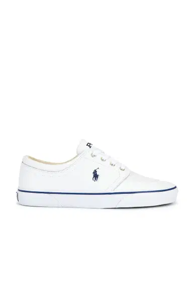 Polo Ralph Lauren Faxon Solid Leather Low Top Sneaker | Thumbnail 1 Polo Ralph Lauren Faxon Solid Leather Low Top Sneaker | Thumbnail 1