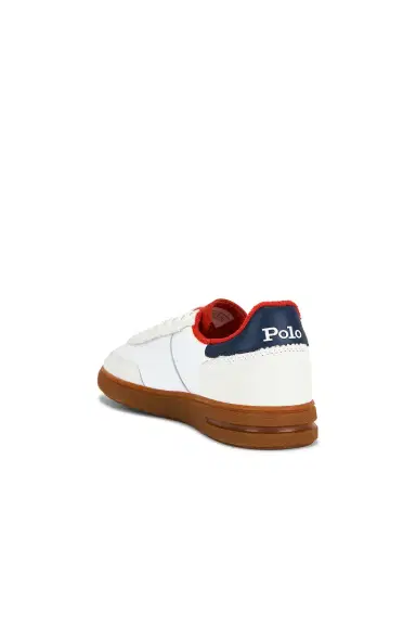 Polo Ralph Lauren Bedford Leather & Suede Low Top Sneaker | Thumbnail 3 Polo Ralph Lauren Bedford Leather & Suede Low Top Sneaker | Thumbnail 3
