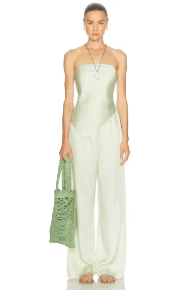 ENZA COSTA Fluid Twill Scarf Top | Thumbnail 4 ENZA COSTA Fluid Twill Scarf Top | Thumbnail 4