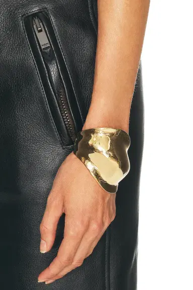 Saint Laurent High Armour Cuff Bracelet | Thumbnail 2 Saint Laurent High Armour Cuff Bracelet | Thumbnail 2