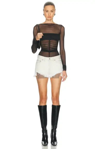 Rick Owens Bias Cutoff Short | Thumbnail 5 Rick Owens Bias Cutoff Short | Thumbnail 5