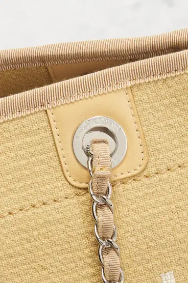 Chanel Chanel Deauville MM Tote Bag | Thumbnail 7 Chanel Chanel Deauville MM Tote Bag | Thumbnail 7