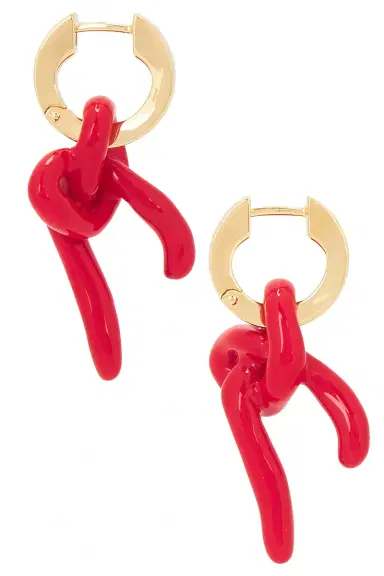 Bottega Veneta Knot Dangle Earrings | Thumbnail 3 Bottega Veneta Knot Dangle Earrings | Thumbnail 3