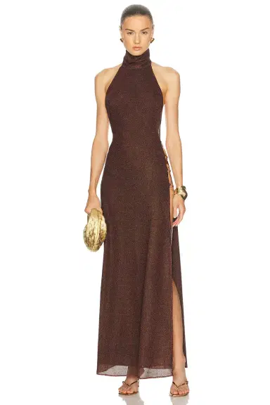 Oseree Lumiere Ring Turtleneck Dress | Thumbnail 2 Oseree Lumiere Ring Turtleneck Dress | Thumbnail 2