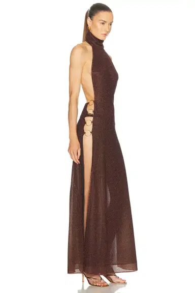 Oseree Lumiere Ring Turtleneck Dress | Thumbnail 3 Oseree Lumiere Ring Turtleneck Dress | Thumbnail 3