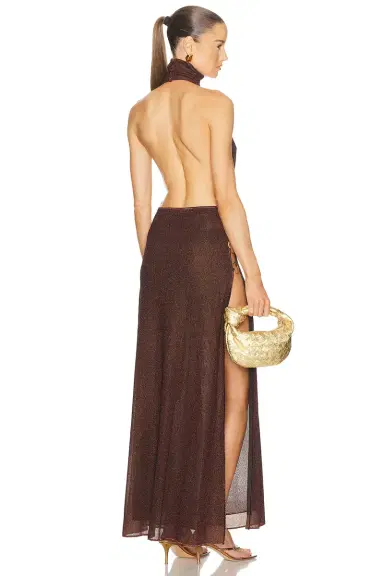 Oseree Lumiere Ring Turtleneck Dress | Thumbnail 4 Oseree Lumiere Ring Turtleneck Dress | Thumbnail 4