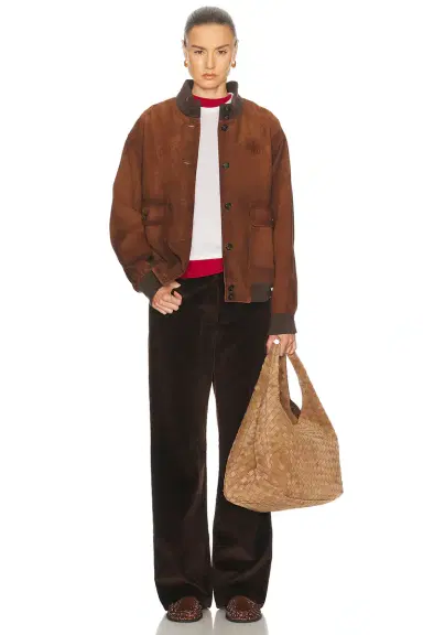 Miu Miu Agnello Scamosciato Cerato Jacket | Thumbnail 5 Miu Miu Agnello Scamosciato Cerato Jacket | Thumbnail 5
