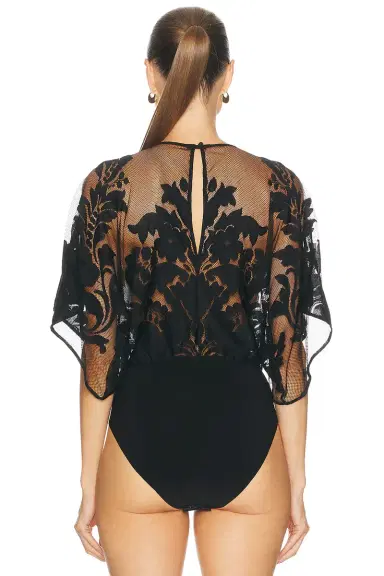 Norma Kamali Reverse Obie Bodysuit | Thumbnail 4 Norma Kamali Reverse Obie Bodysuit | Thumbnail 4
