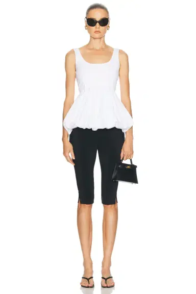 RÓHE Voluminous Peplum Top | Thumbnail 4 RÓHE Voluminous Peplum Top | Thumbnail 4