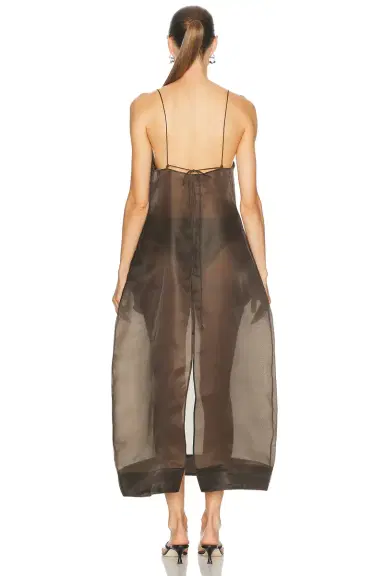 RÓHE Sheer Bustier Volume Dress | Thumbnail 3 RÓHE Sheer Bustier Volume Dress | Thumbnail 3
