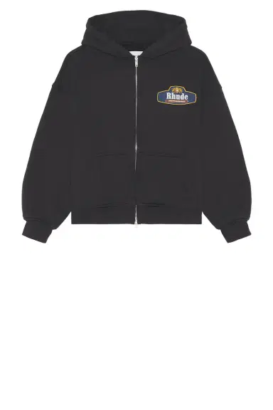 Rhude Racing Crest Zip Up Hoodie | Thumbnail 5 Rhude Racing Crest Zip Up Hoodie | Thumbnail 5