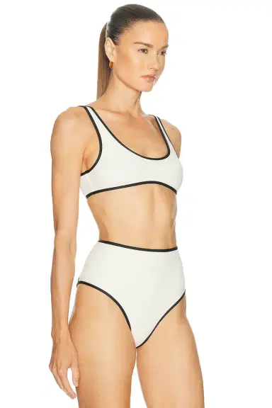 Kiki de Montparnasse Contraste Bikini Top | Thumbnail 2 Kiki de Montparnasse Contraste Bikini Top | Thumbnail 2