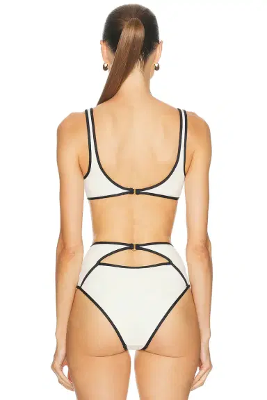 Kiki de Montparnasse Contraste Bikini Top | Thumbnail 3 Kiki de Montparnasse Contraste Bikini Top | Thumbnail 3