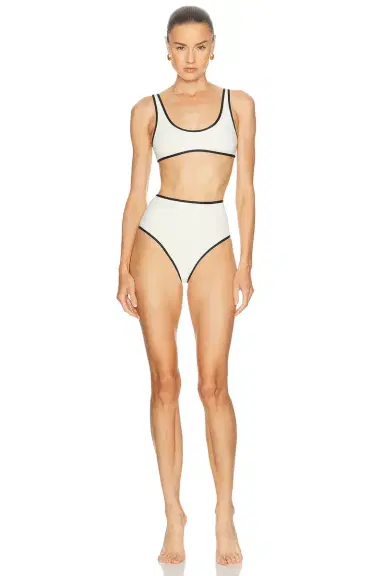 Kiki de Montparnasse Contraste Bikini Top | Thumbnail 4 Kiki de Montparnasse Contraste Bikini Top | Thumbnail 4