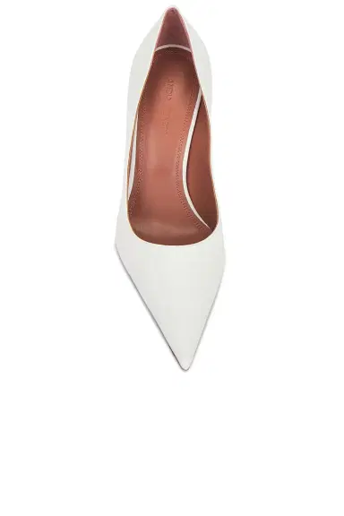Amina Muaddi Barbara Nappa 105 Pump | Thumbnail 4 Amina Muaddi Barbara Nappa 105 Pump | Thumbnail 4