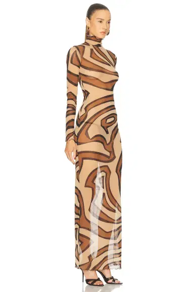PUCCI Long Sleeve Dress | Thumbnail 2 PUCCI Long Sleeve Dress | Thumbnail 2