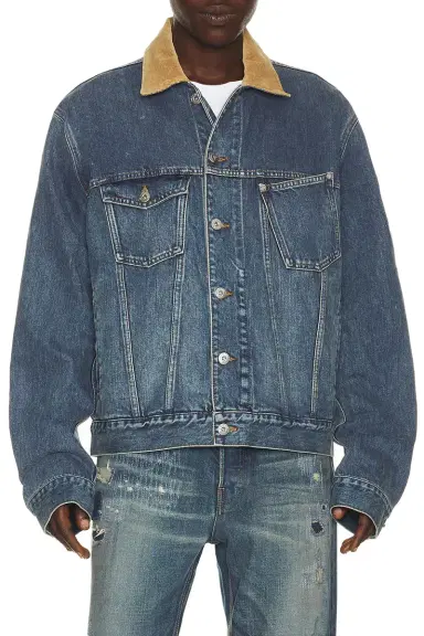 JW Anderson Corduroy Collar Jacket | Thumbnail 1 JW Anderson Corduroy Collar Jacket | Thumbnail 1