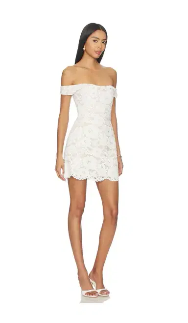 SAU LEE Daphne Lace Dress | Thumbnail 2 SAU LEE Daphne Lace Dress | Thumbnail 2