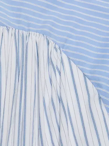 Cinq à Sept Women's Emin Striped Poplin Midi-Dress - Cornflower White | Thumbnail 7 Cinq à Sept Women's Emin Striped Poplin Midi-Dress - Cornflower White | Thumbnail 7