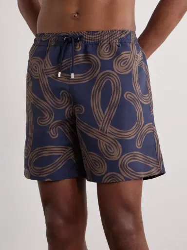 Loewe Paula's Ibiza Straight-Leg Mid-Length Printed Swim Shorts - Men | Thumbnail 2 Loewe Paula's Ibiza Straight-Leg Mid-Length Printed Swim Shorts - Men | Thumbnail 2