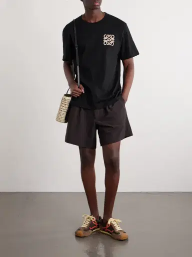 Loewe Paula's Ibiza Logo-Embroidered Cotton T-Shirt - Men | Thumbnail 2 Loewe Paula's Ibiza Logo-Embroidered Cotton T-Shirt - Men | Thumbnail 2