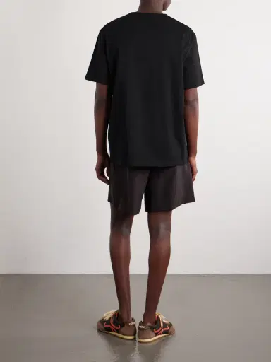 Loewe Paula's Ibiza Logo-Embroidered Cotton T-Shirt - Men | Thumbnail 4 Loewe Paula's Ibiza Logo-Embroidered Cotton T-Shirt - Men | Thumbnail 4