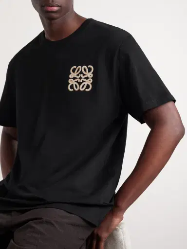 Loewe Paula's Ibiza Logo-Embroidered Cotton T-Shirt - Men | Thumbnail 5 Loewe Paula's Ibiza Logo-Embroidered Cotton T-Shirt - Men | Thumbnail 5