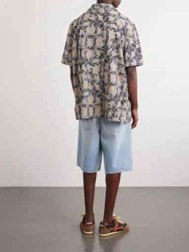 Loewe Paula's Ibiza Camp-Collar Printed Cotton-Blend Terry Shirt - Men | Thumbnail 4 Loewe Paula's Ibiza Camp-Collar Printed Cotton-Blend Terry Shirt - Men | Thumbnail 4