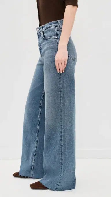 rag & bone Flexi Sofie High Rise Full Length Wide Jeans Mack | Thumbnail 4 rag & bone Flexi Sofie High Rise Full Length Wide Jeans Mack | Thumbnail 4
