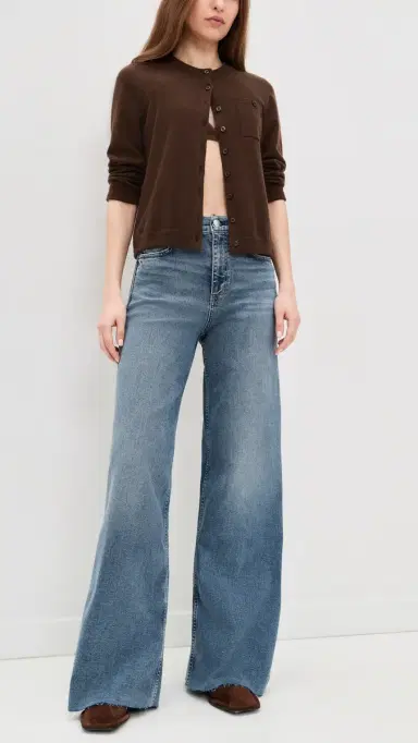 rag & bone Flexi Sofie High Rise Full Length Wide Jeans Mack | Thumbnail 5 rag & bone Flexi Sofie High Rise Full Length Wide Jeans Mack | Thumbnail 5