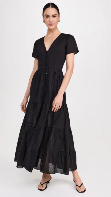 Playa Lucila Button Maxi Dress | Thumbnail 5 Playa Lucila Button Maxi Dress | Thumbnail 5